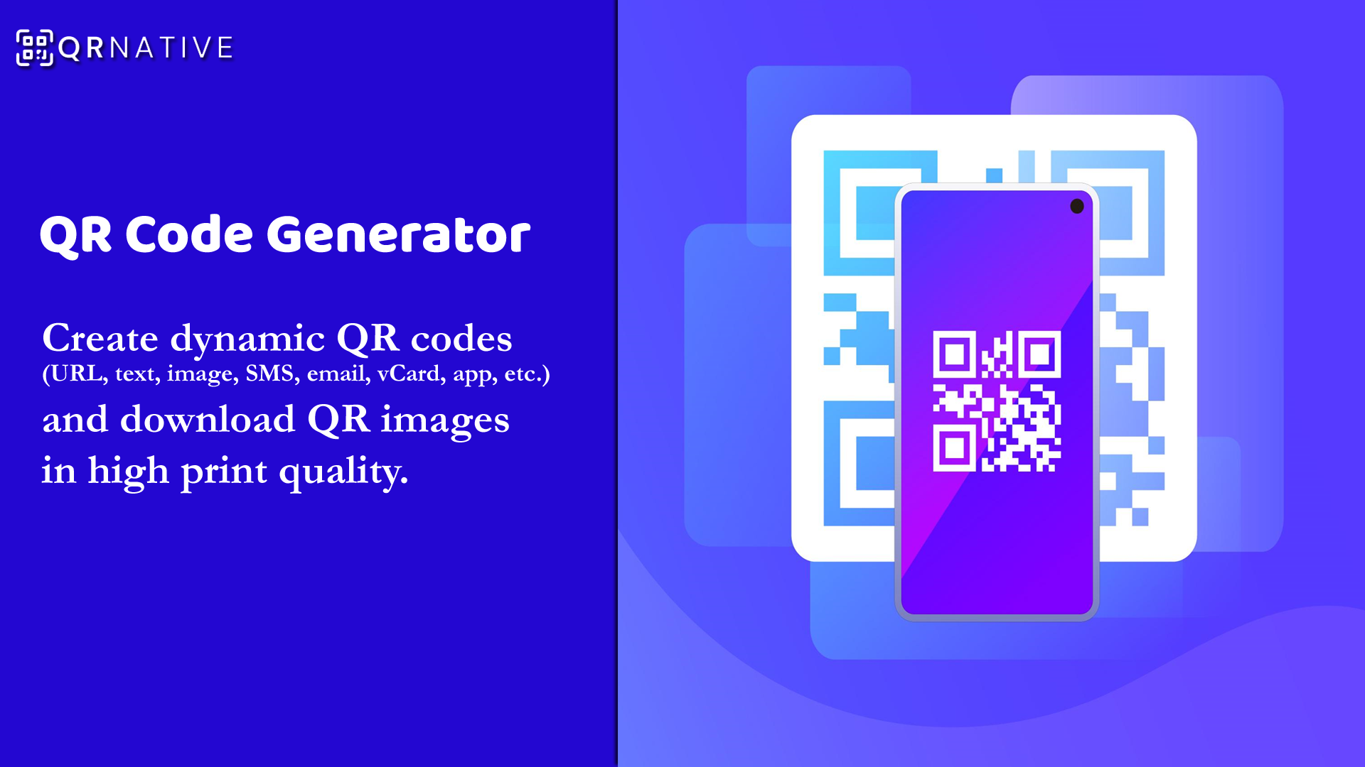 QRNATIVE - Online Free QR Code Generator